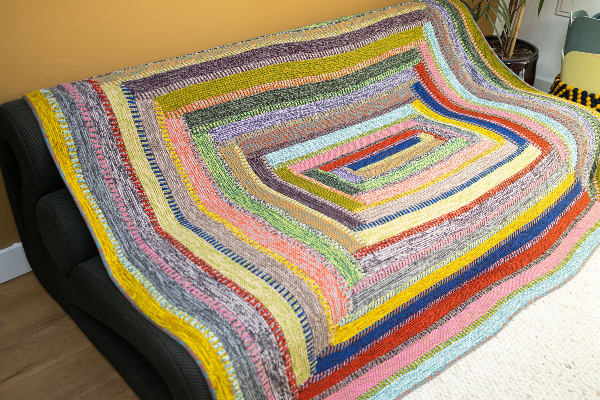 Brioche Break Blanket