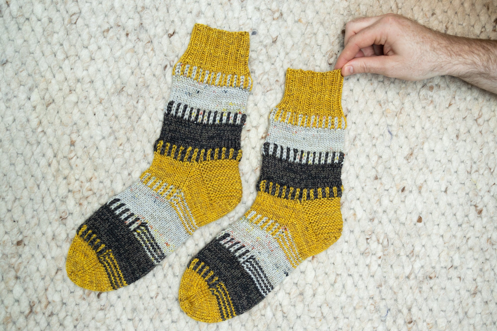 Brioche Break Socks