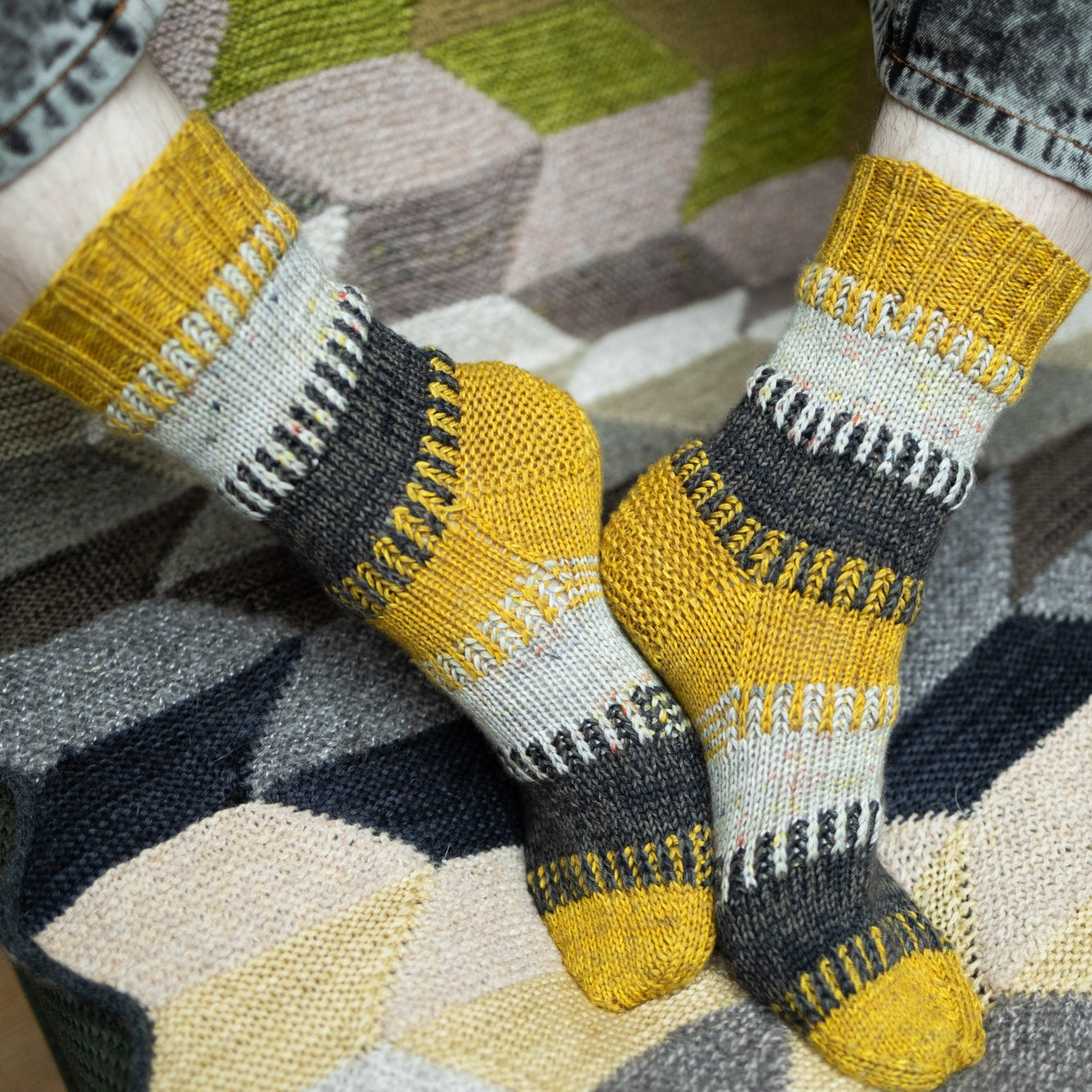 Brioche Break Socks