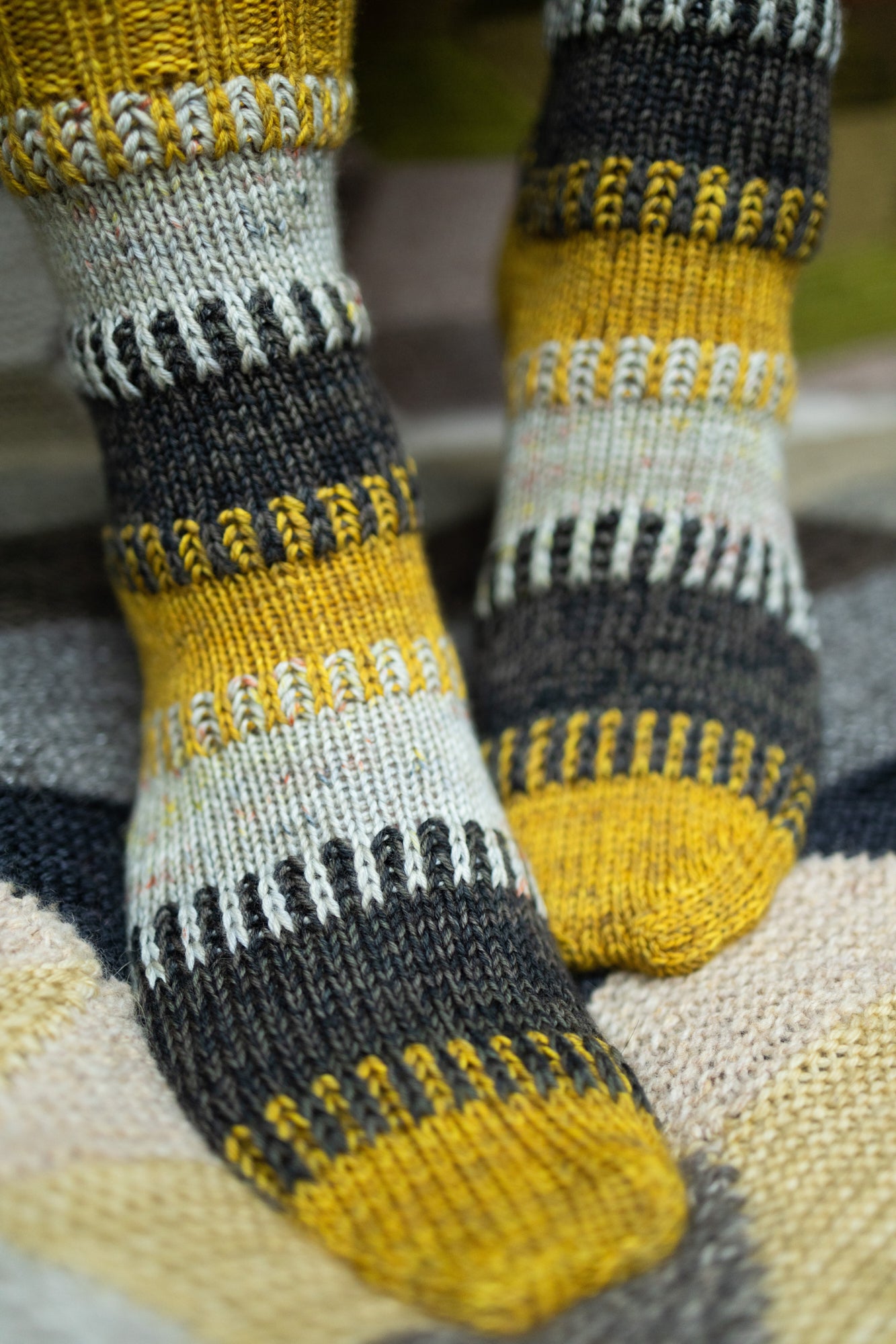 Brioche Break Socks