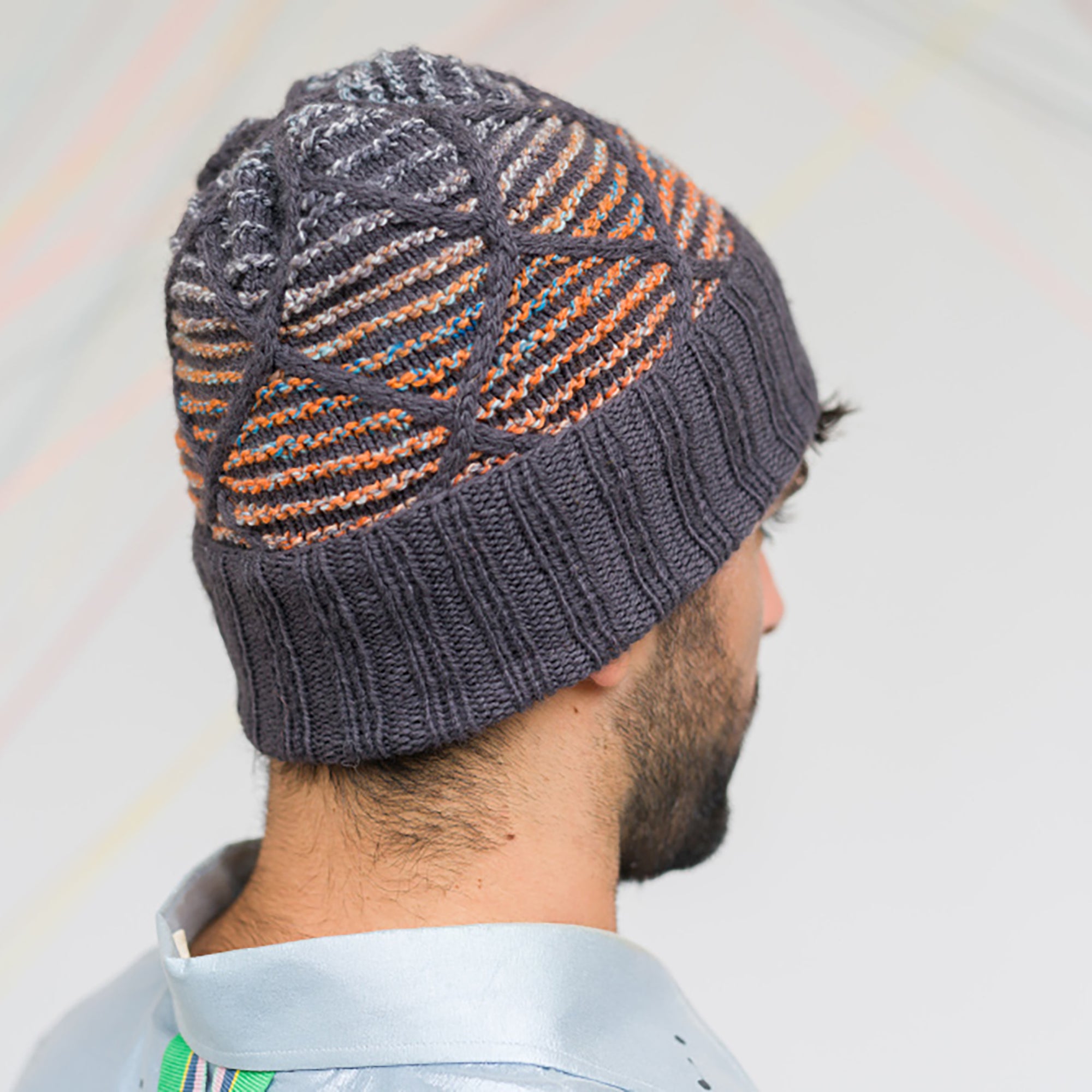 Cabled Trellis Hat