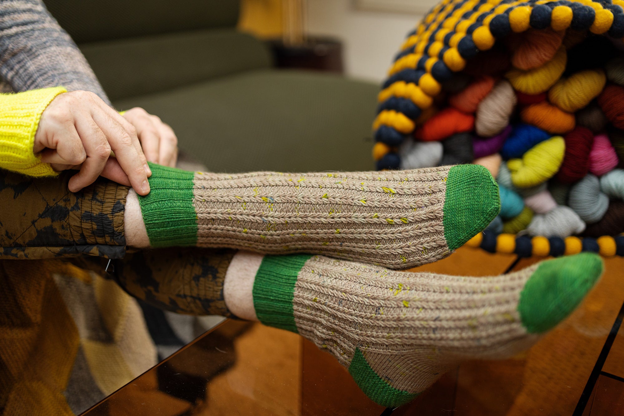 Fir Rib Socks