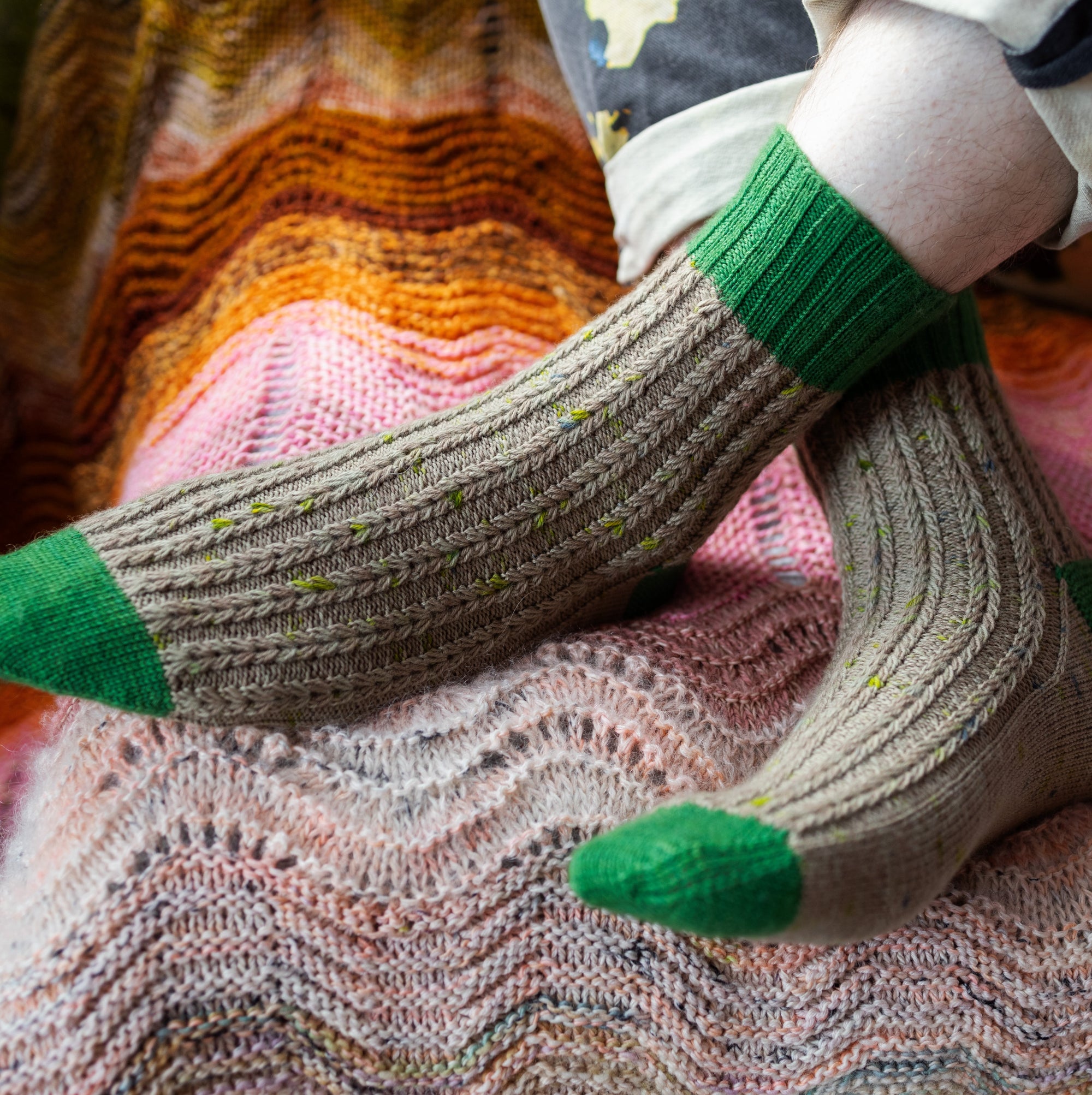 Fir Rib Socks