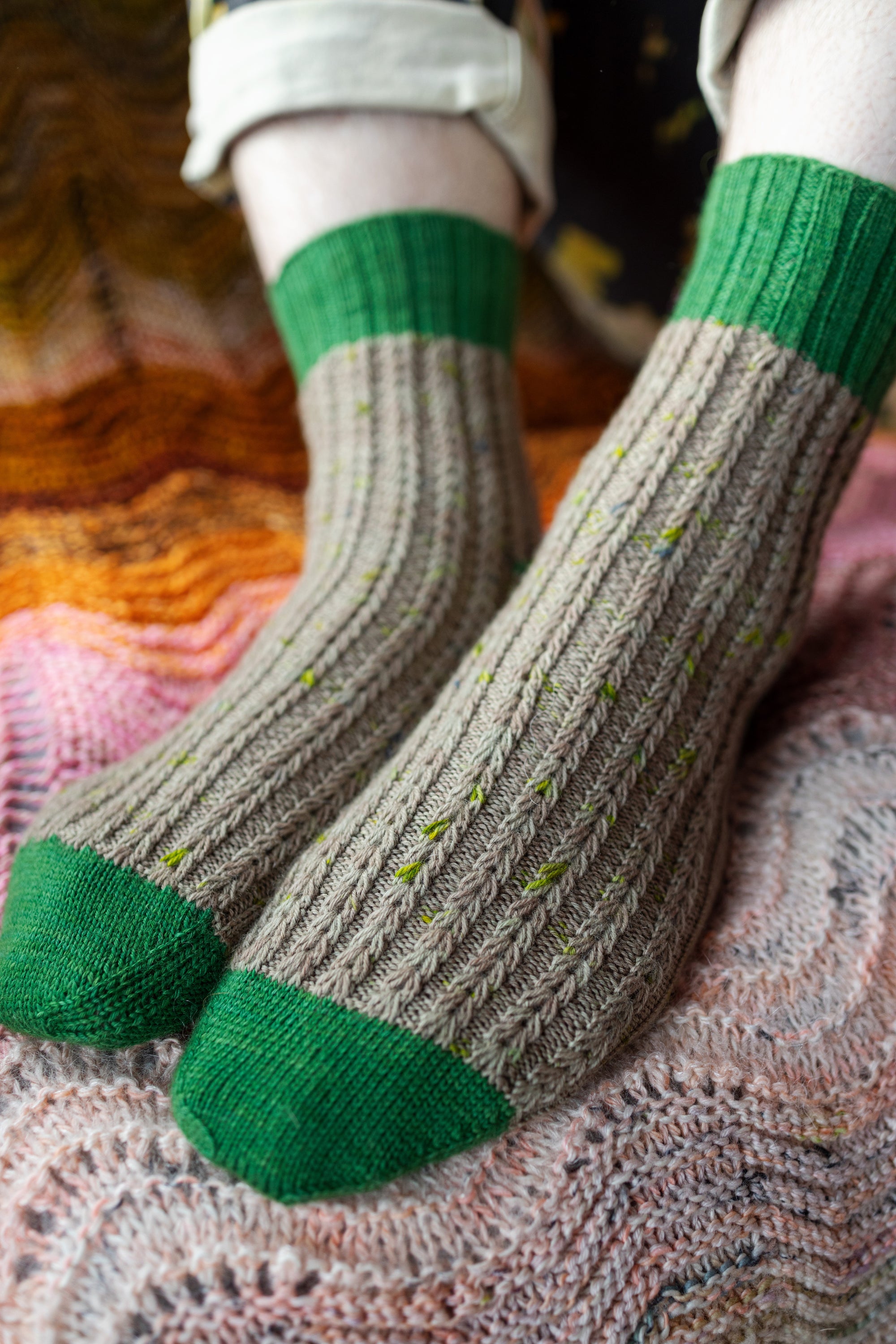 Fir Rib Socks