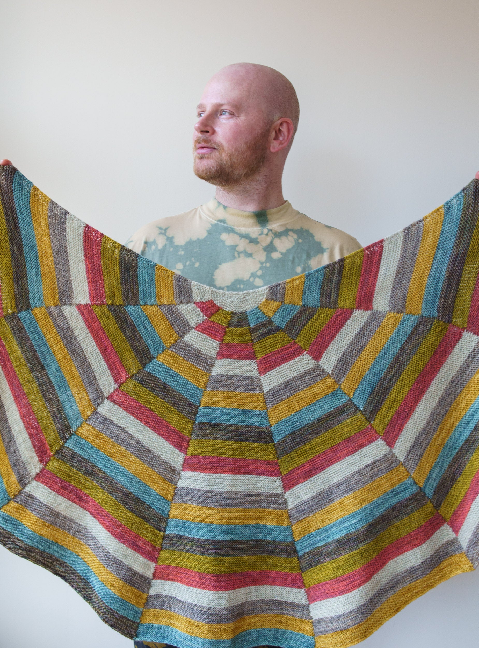 Fragmentation Shawl