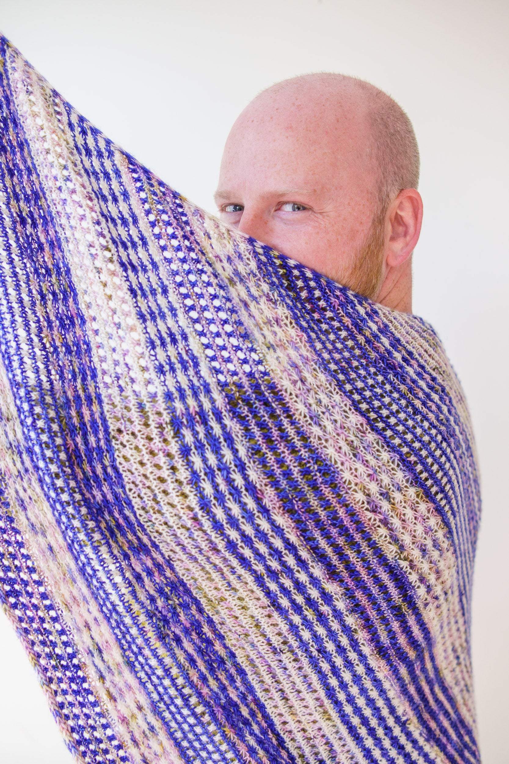 Frolicking Field Shawl