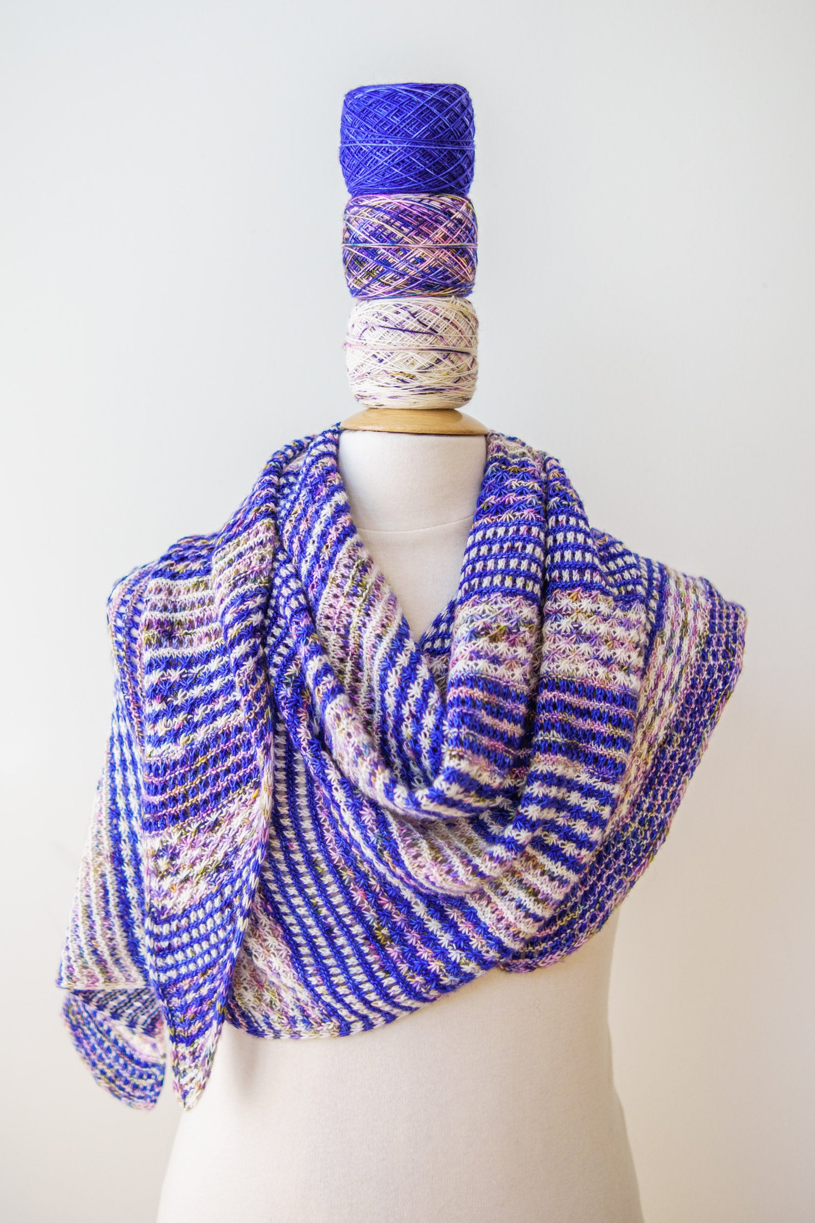 Frolicking Field Shawl