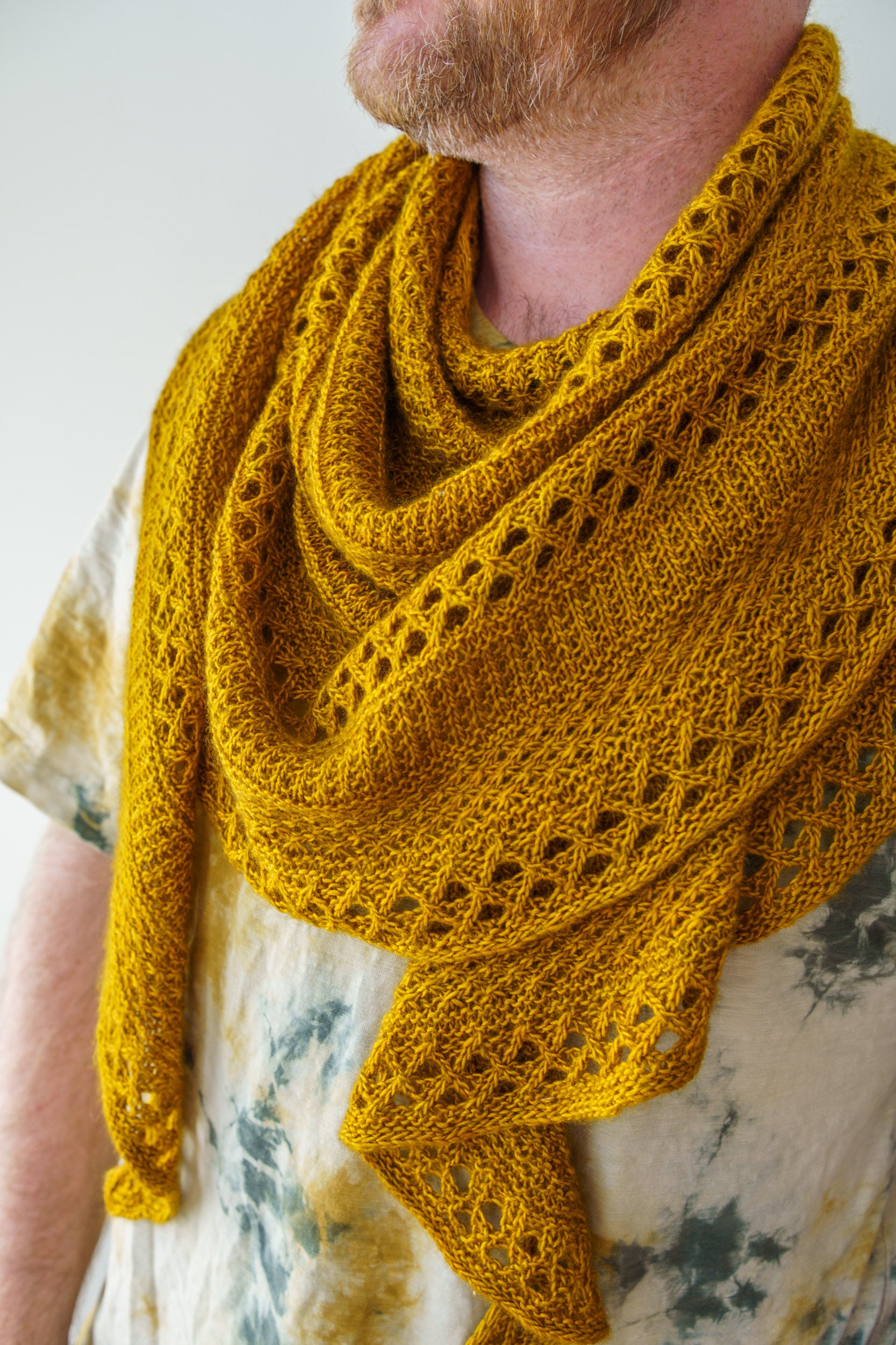 Mingling Daisies Shawl