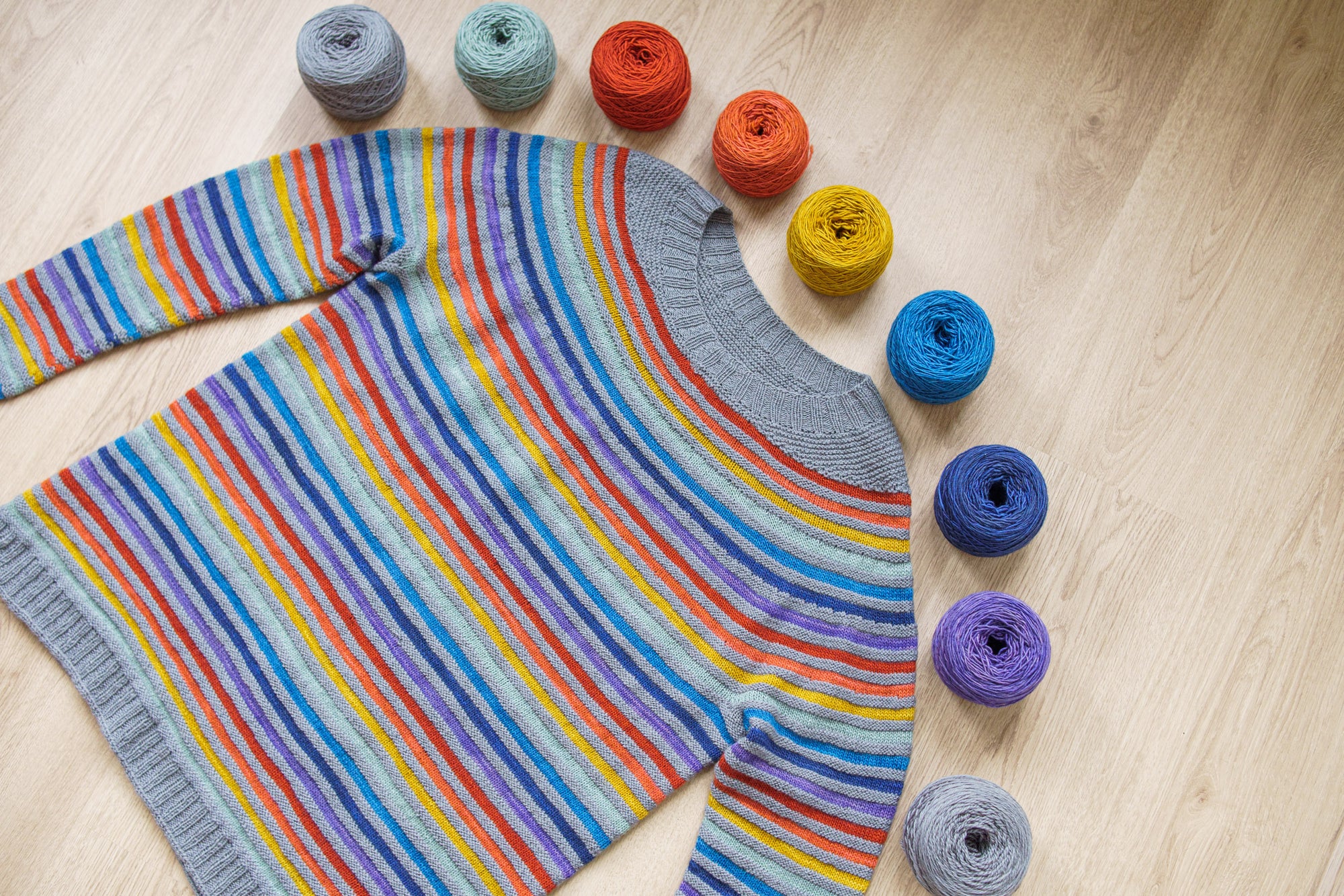 Rainbow Ring Sweater