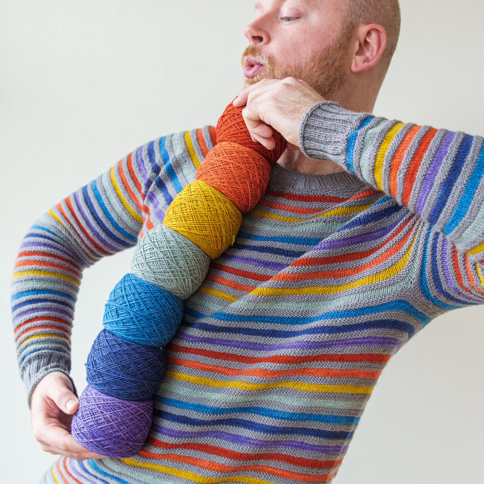 Rainbow Ring Sweater