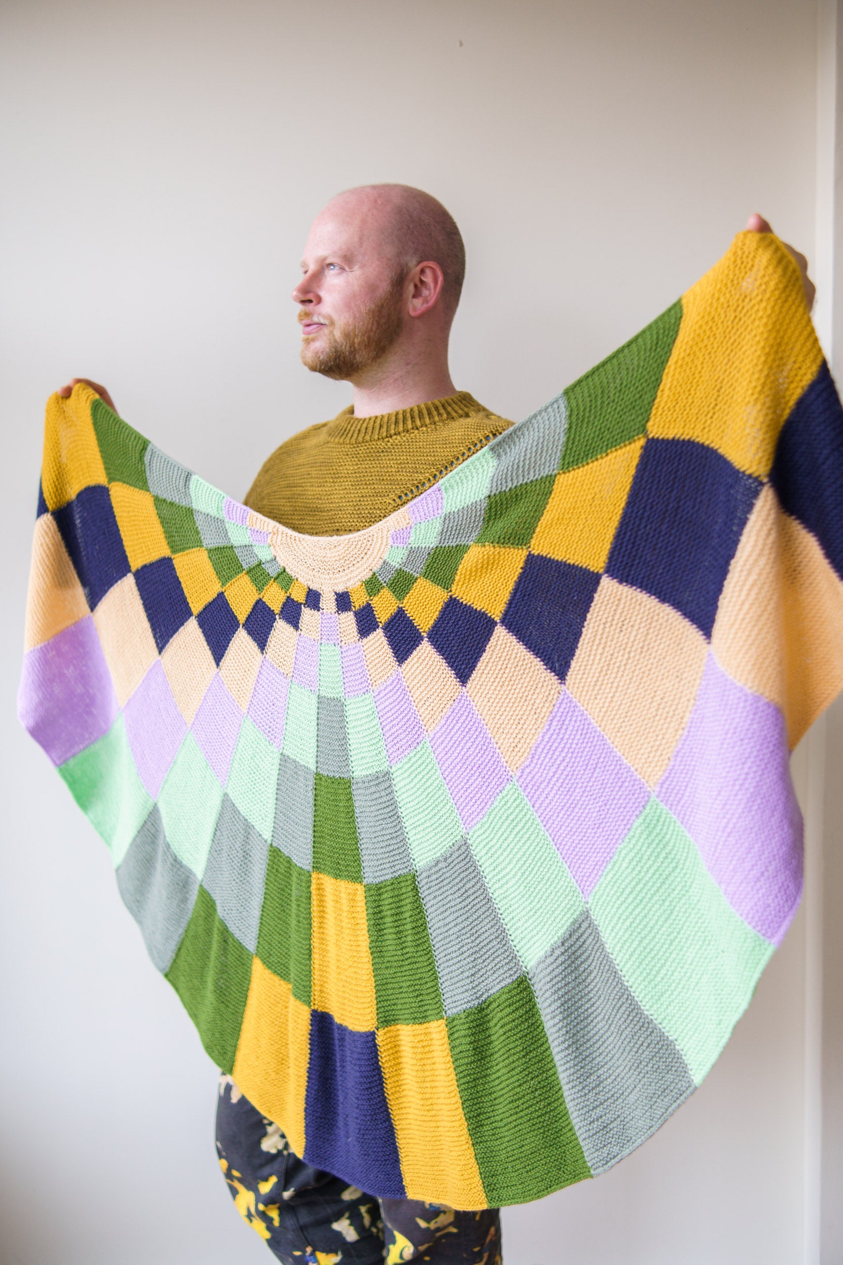 Squaradiance Shawl