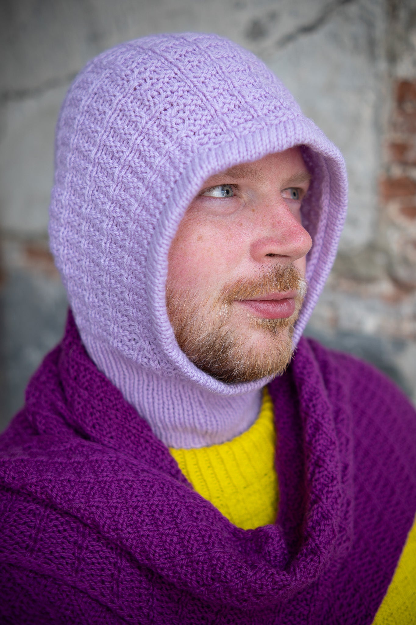 Woolly Waffle Balaclava