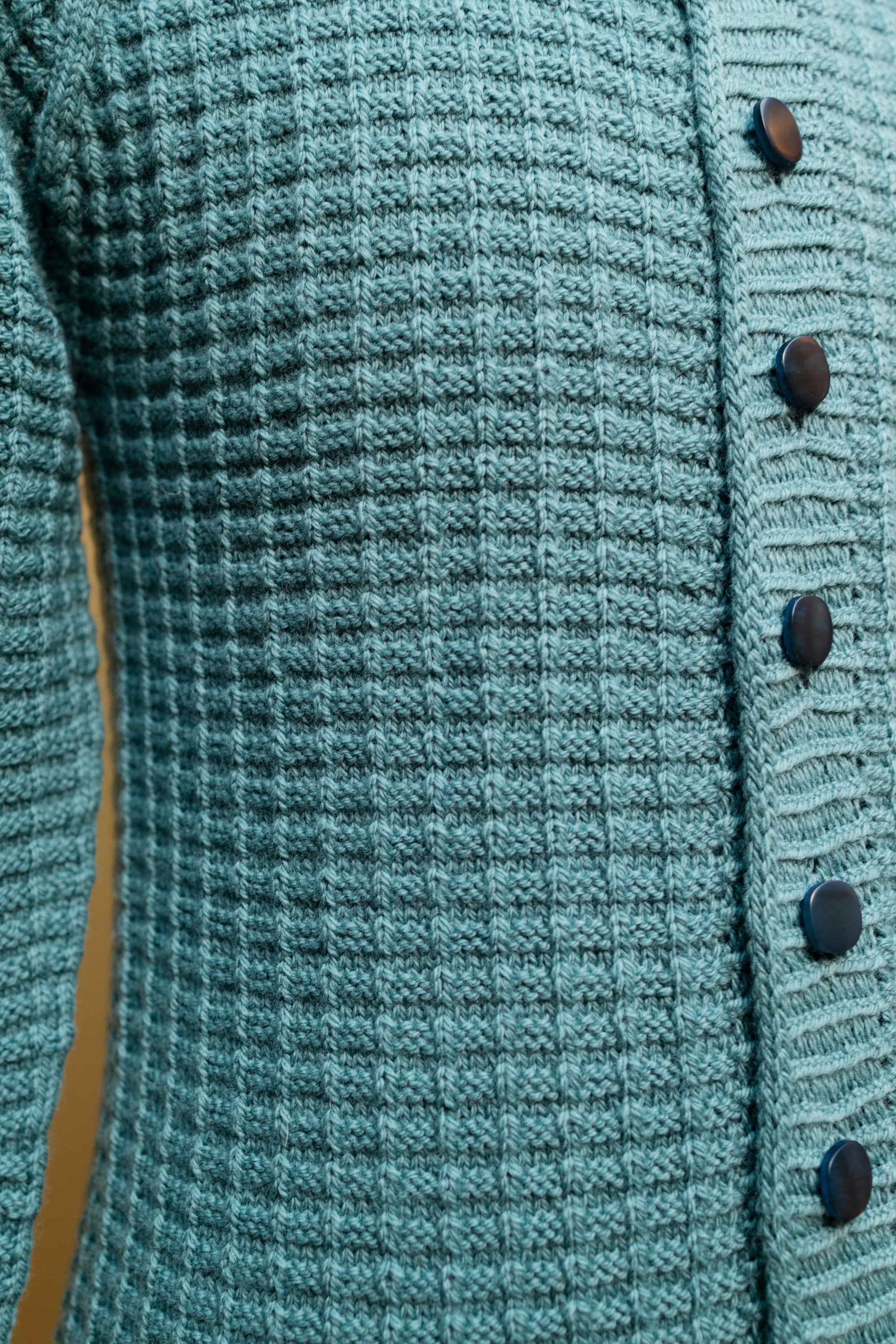 Woolly Waffle Cardigan