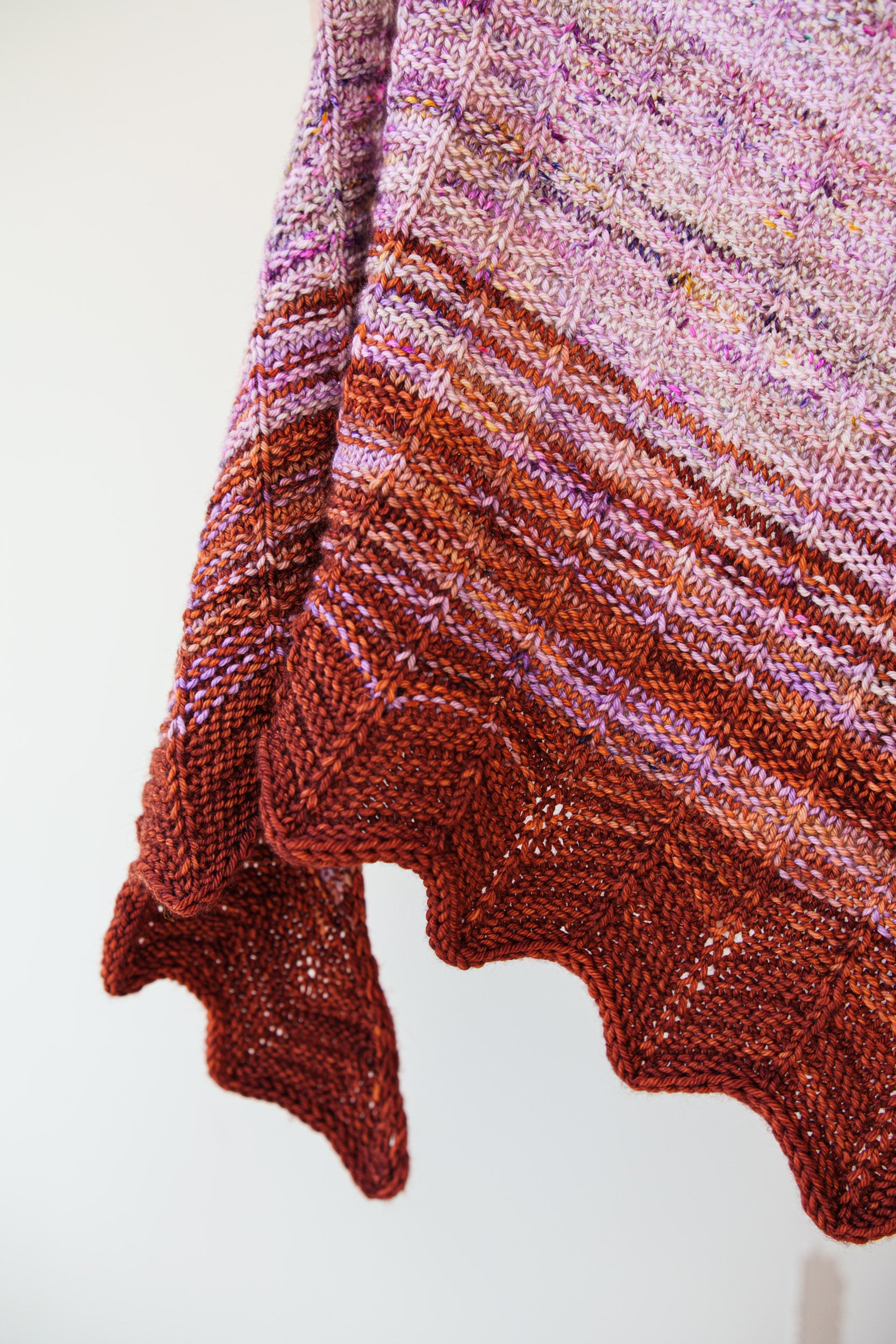 Woolly Waffle Shawl