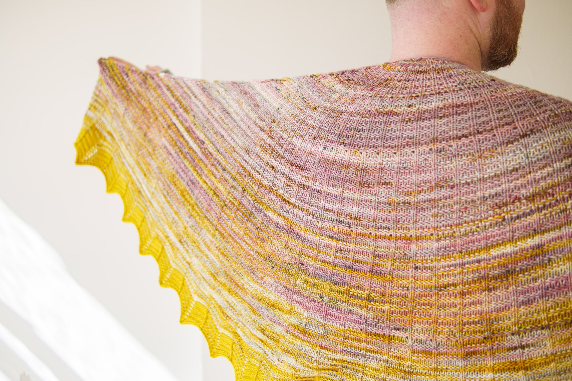 Woolly Waffle Shawl