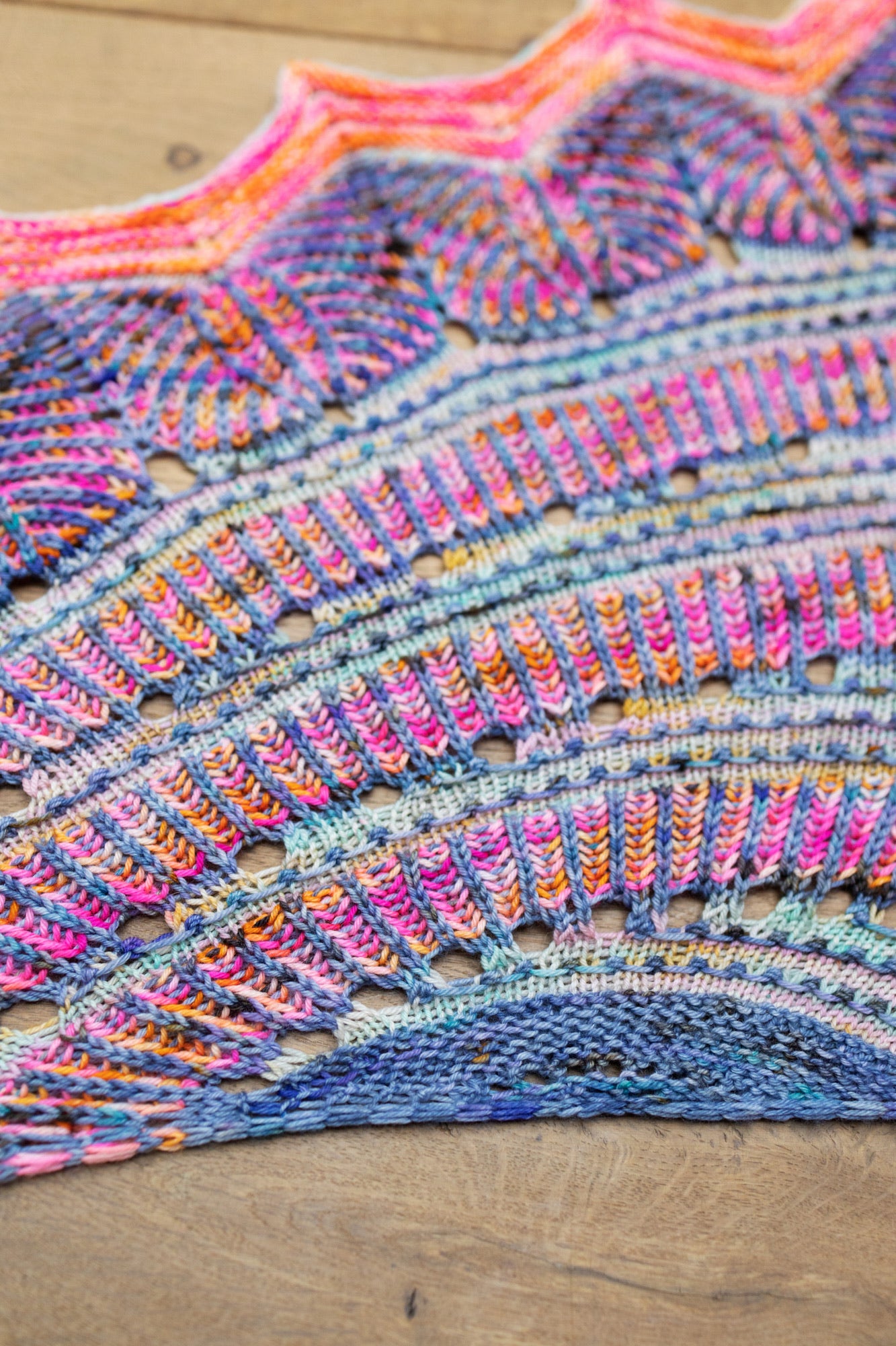 Fiber Fest Shawl