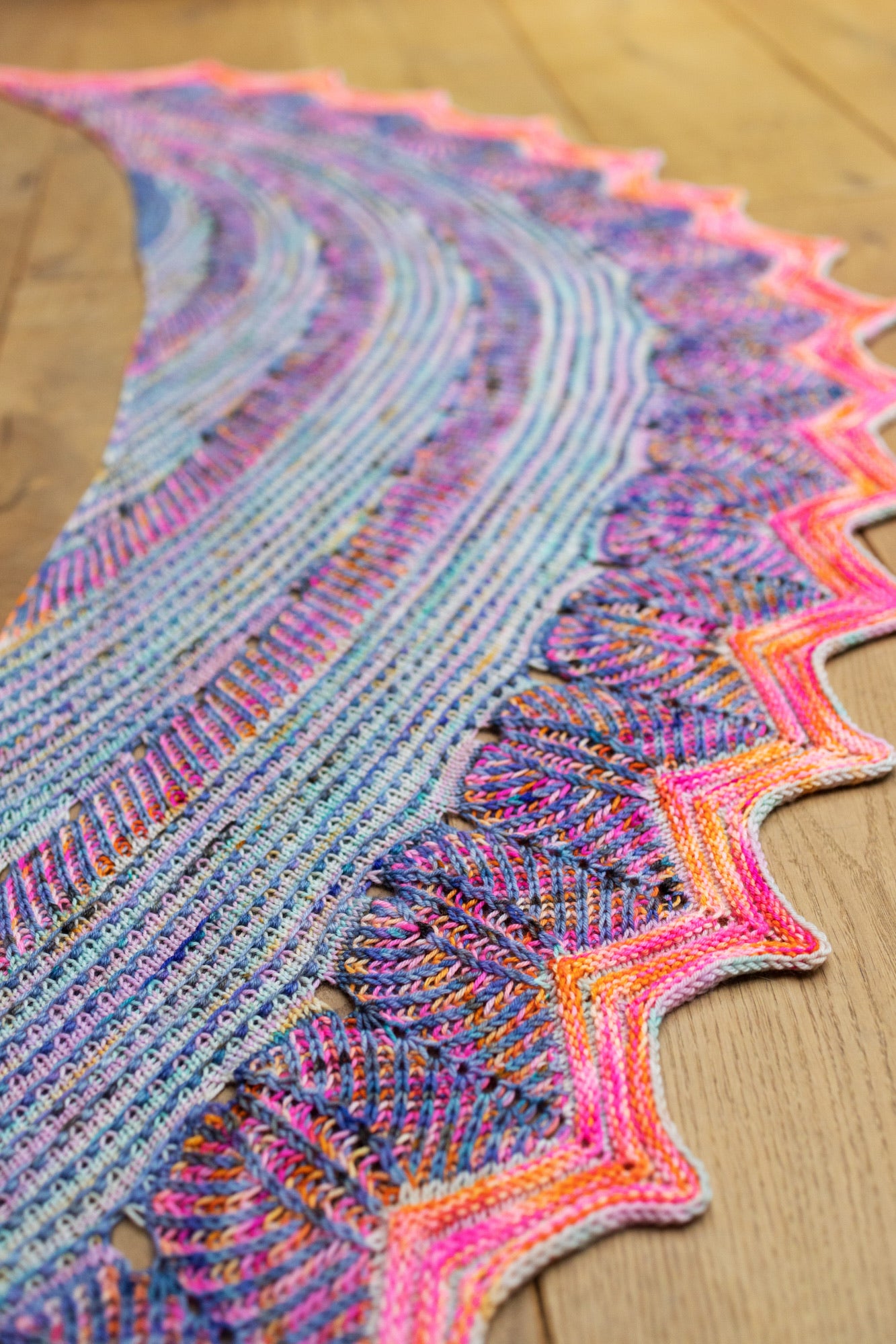 Fiber Fest Shawl