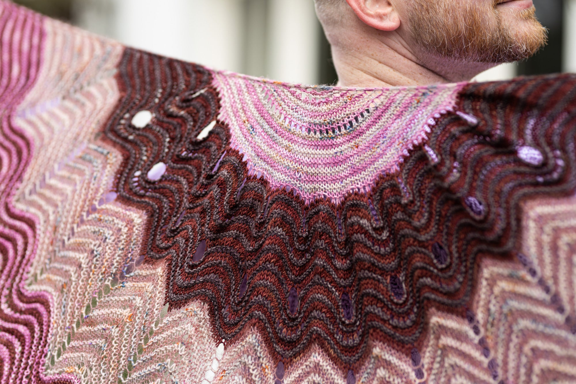 Striation Valley Shawl