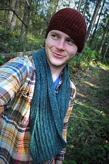 Purl Ridge Scarf