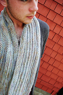 Purl Ridge Scarf