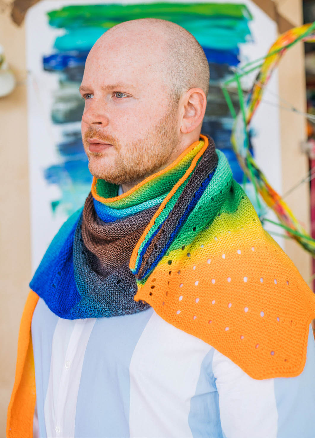 Butterfly Wing Shawl