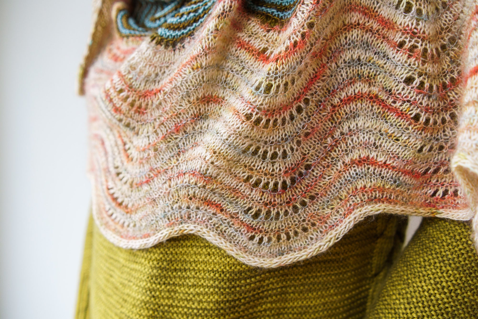 Mohair Spice Shawl