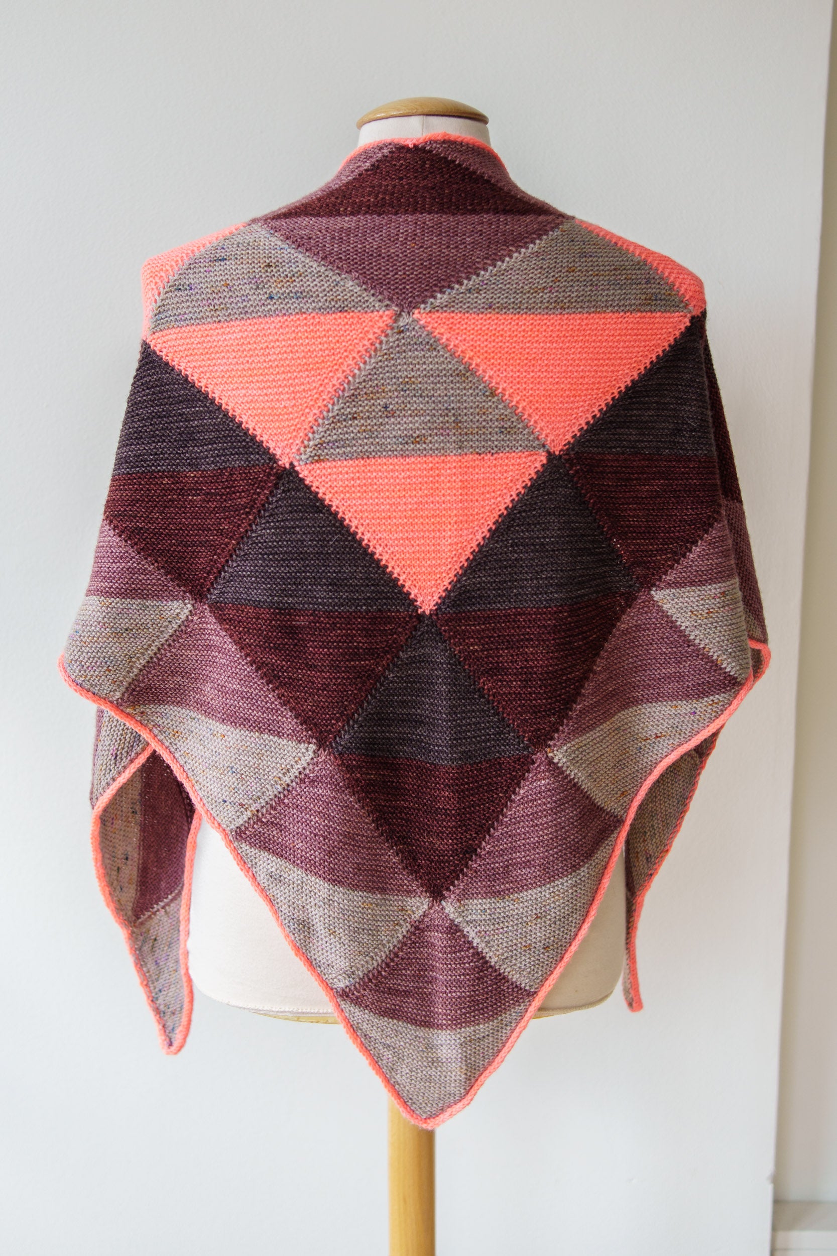 Quilting Triangles Shawl