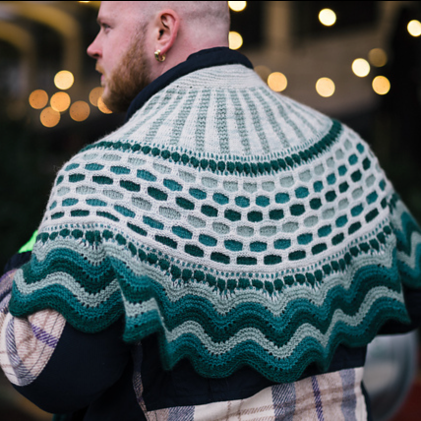 Winter Lights Shawl