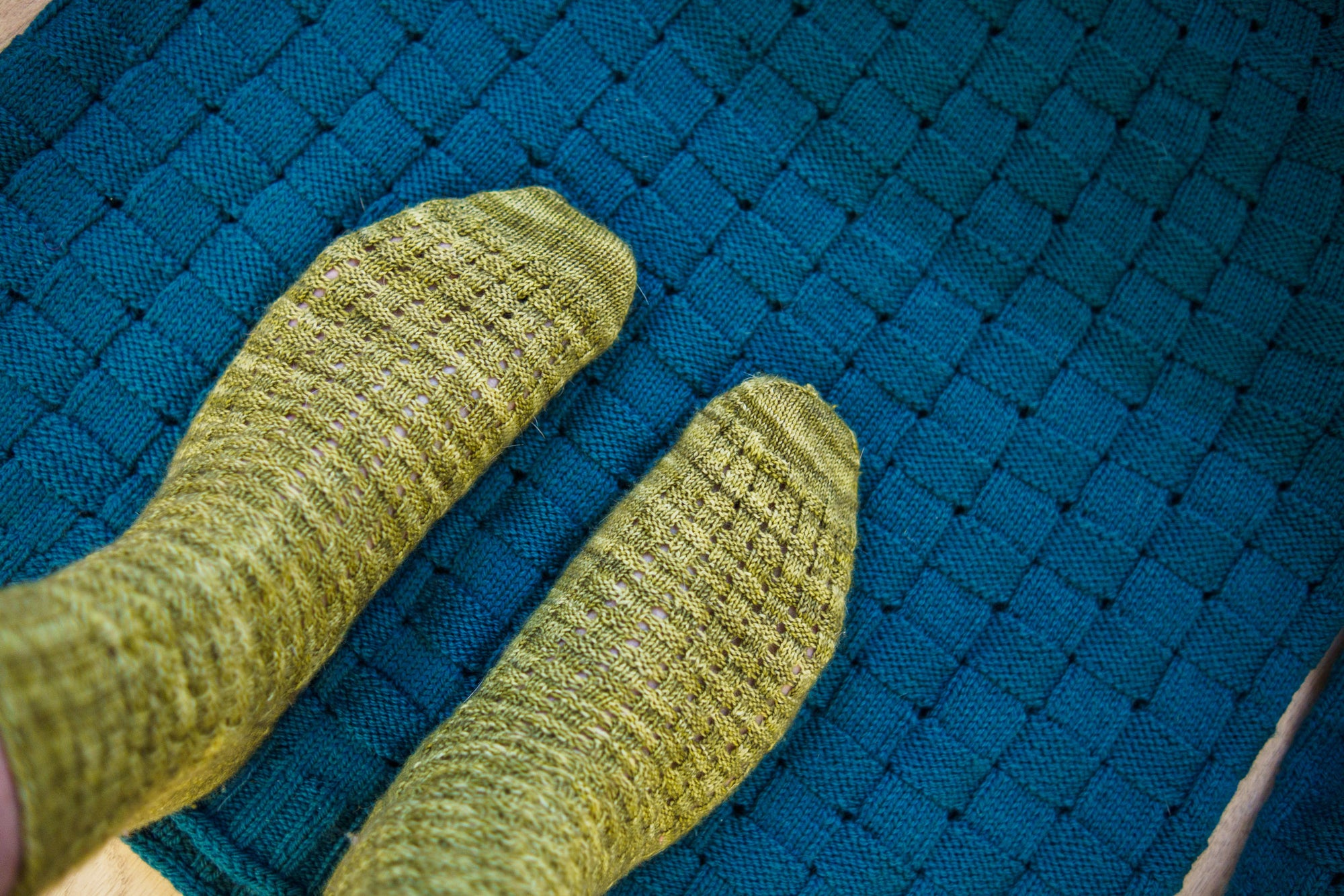 The Basketweaver Socks