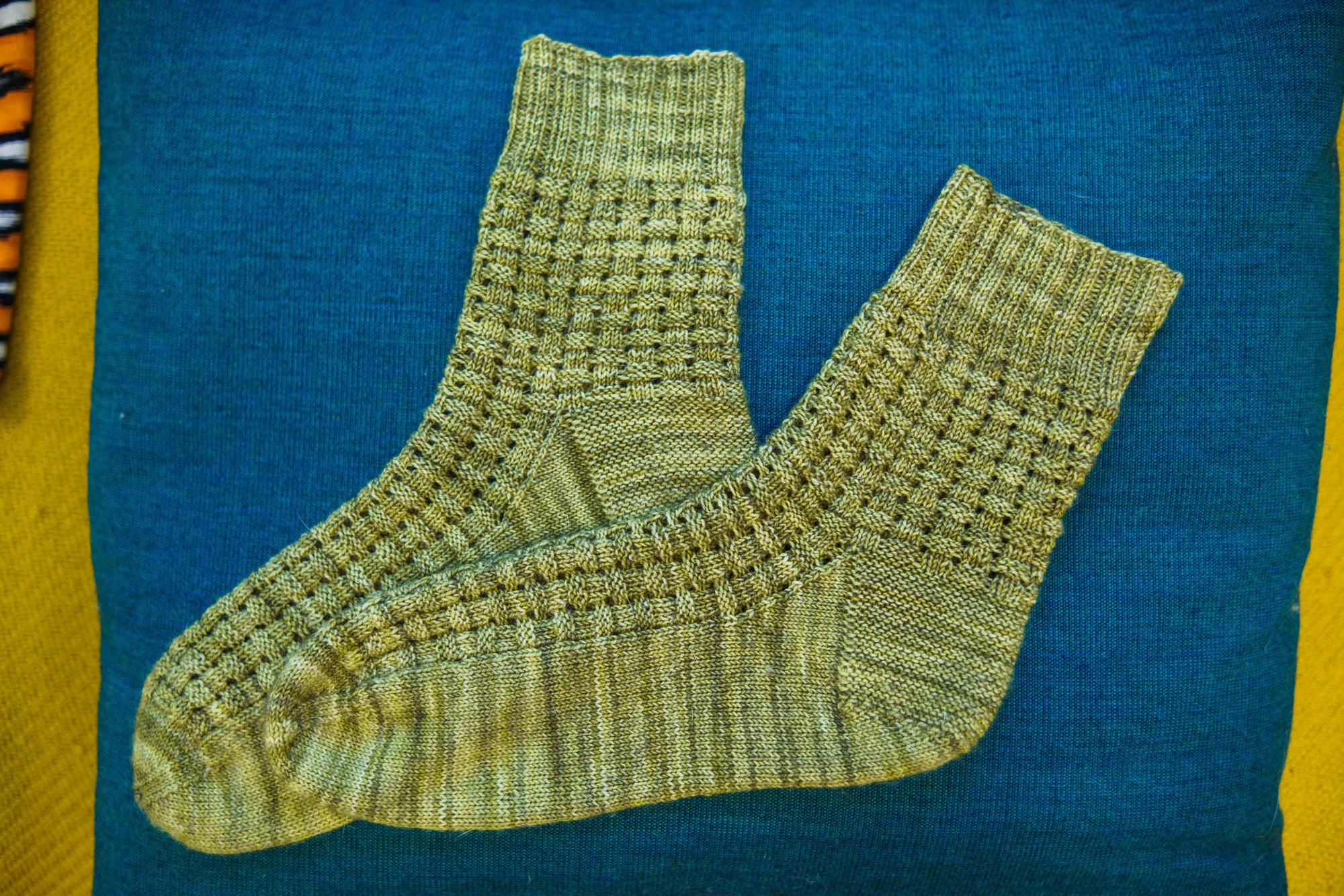 The Basketweaver Socks