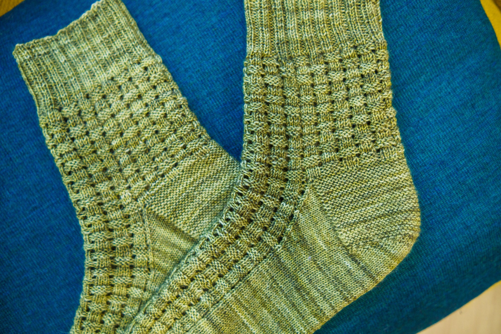 The Basketweaver Socks