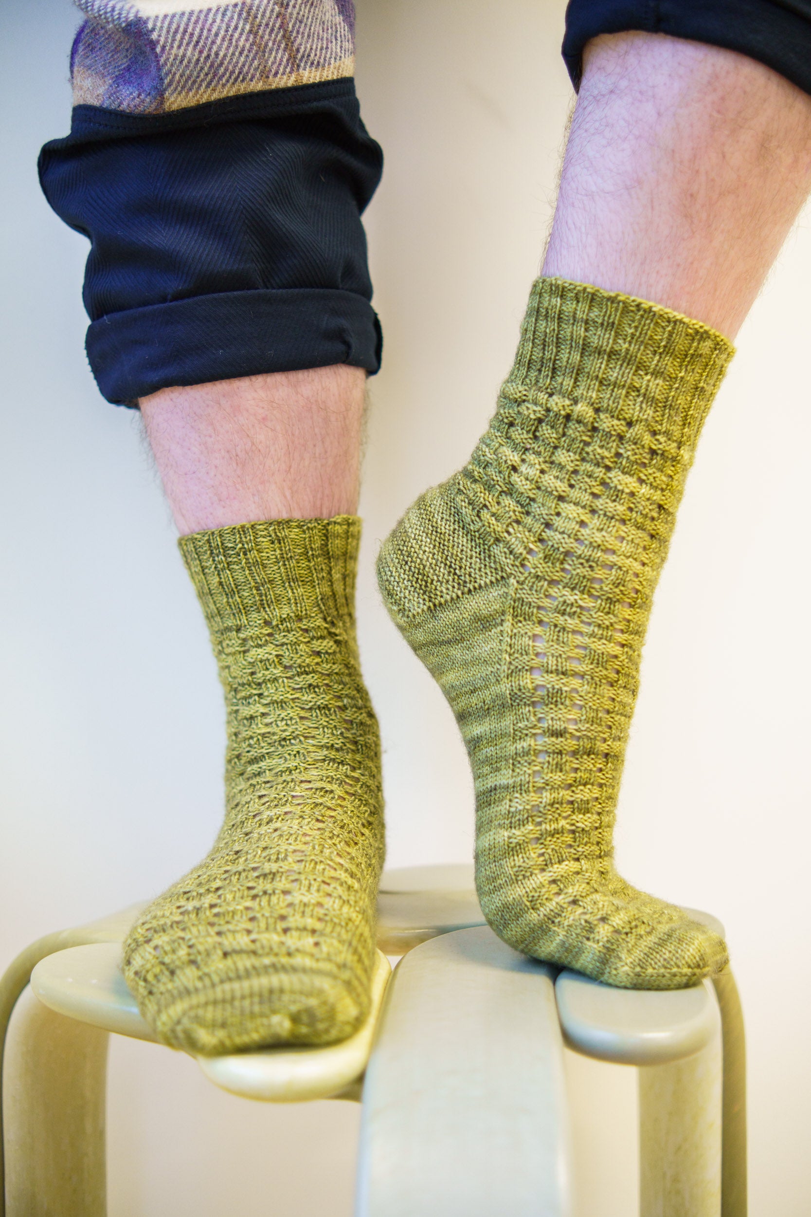 The Basketweaver Socks