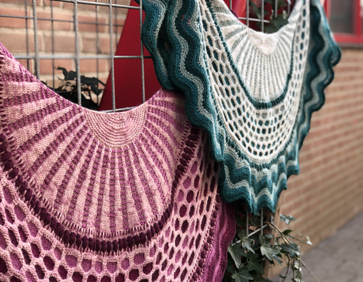 Winter Lights Shawl