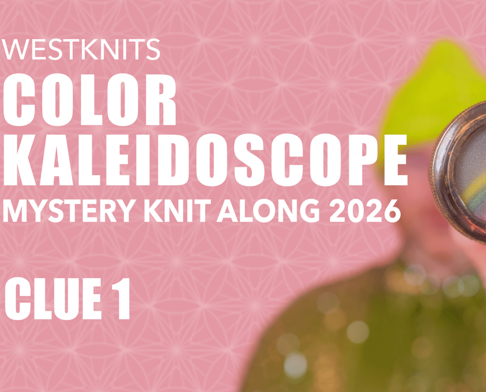 Westknits Color Kaleidoscope Clue One 