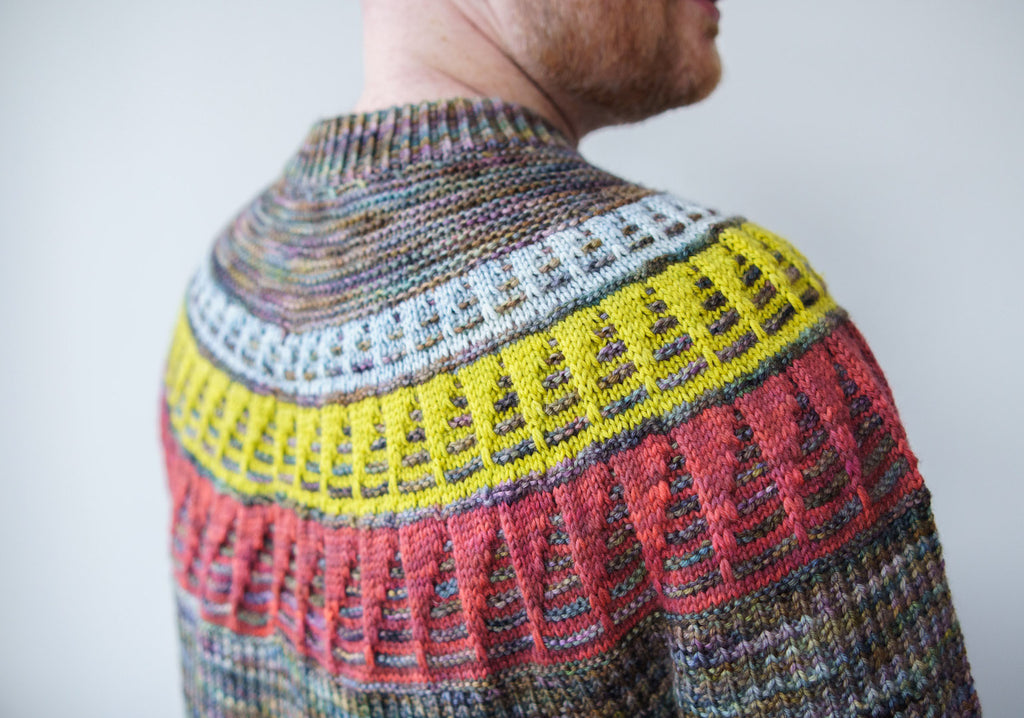 Painting Triangles Sweater