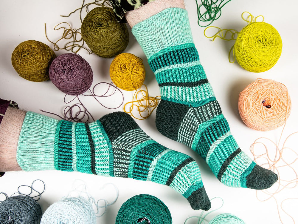 Cool Column Collected Socks
