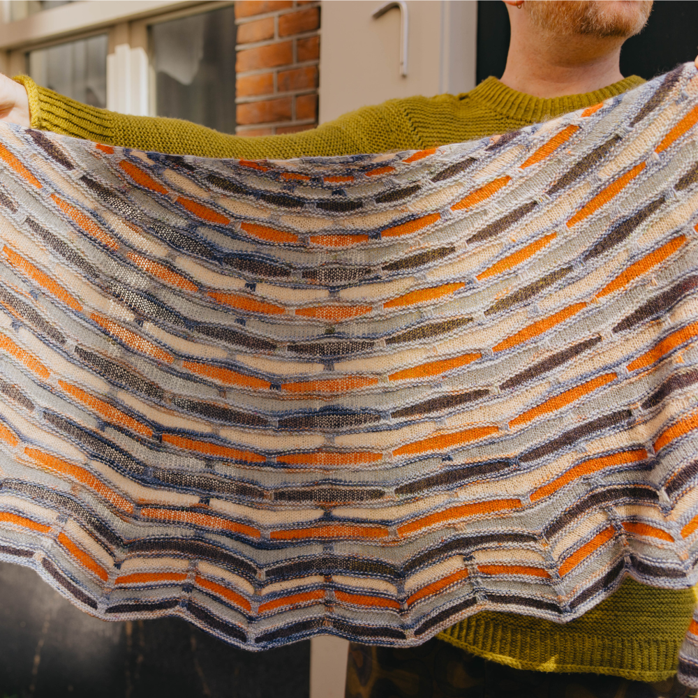 Painting Bricks Shawl