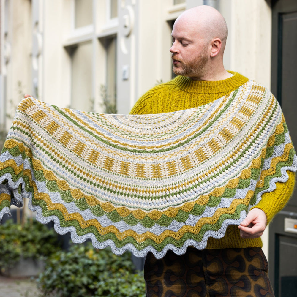 Achievement Badge Shawl