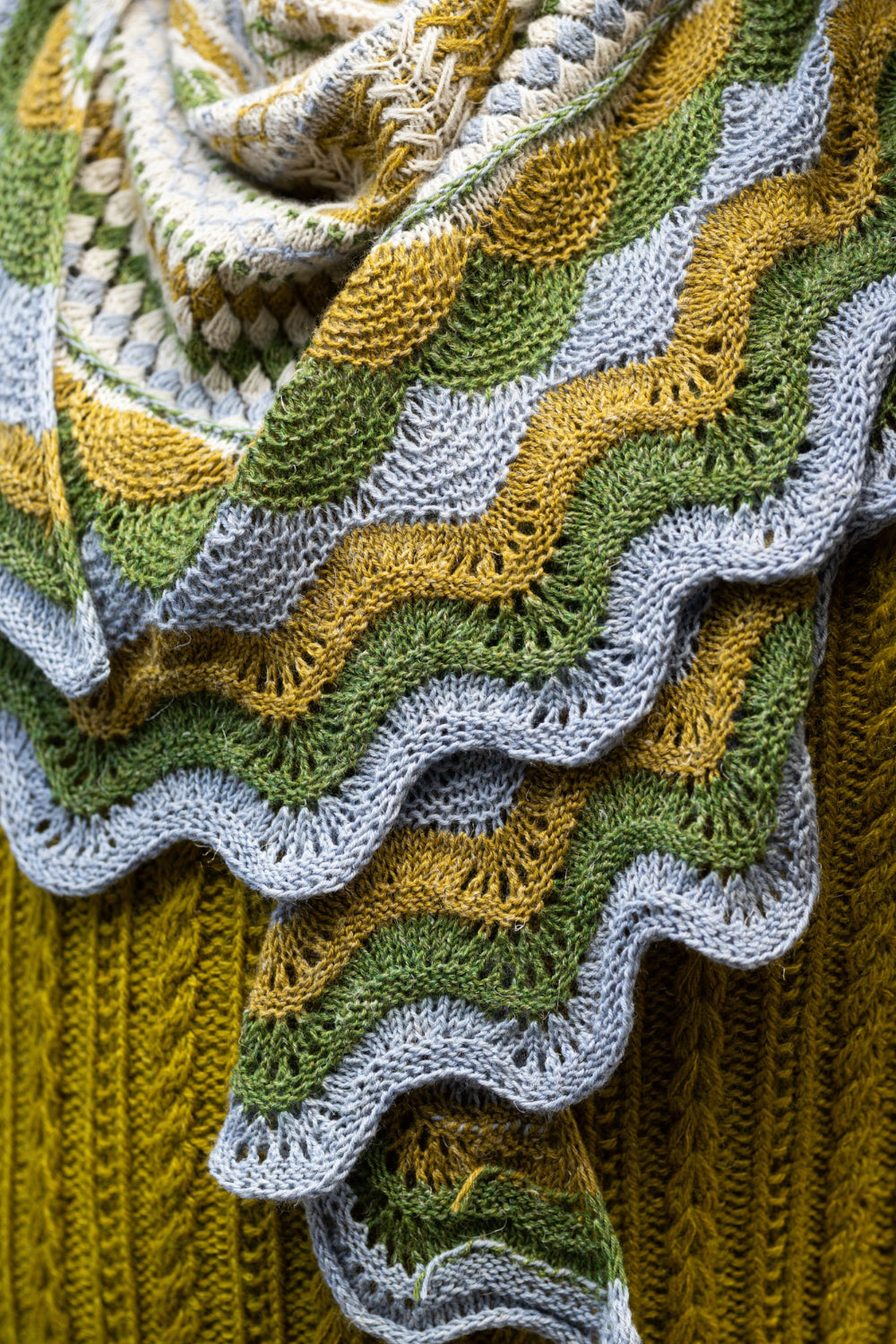 Achievement Badge Shawl