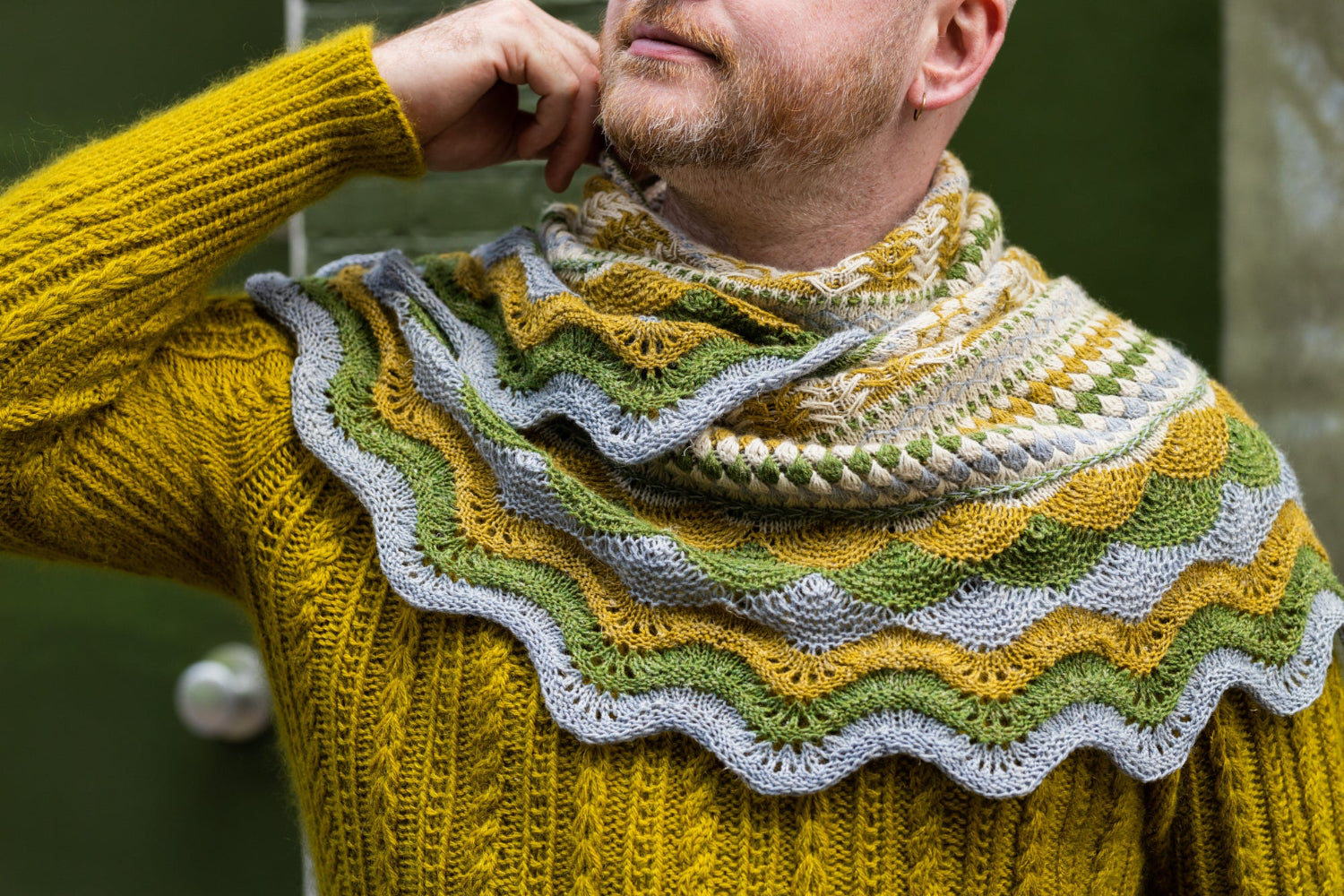 Achievement Badge Shawl