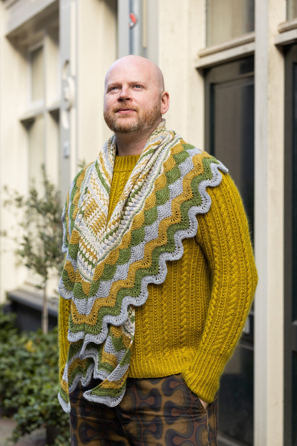 Achievement Badge Shawl