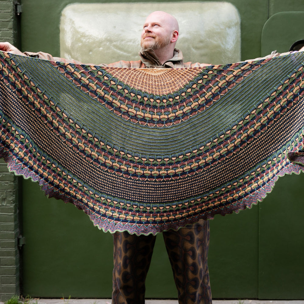 Aurora Cabin Shawl
