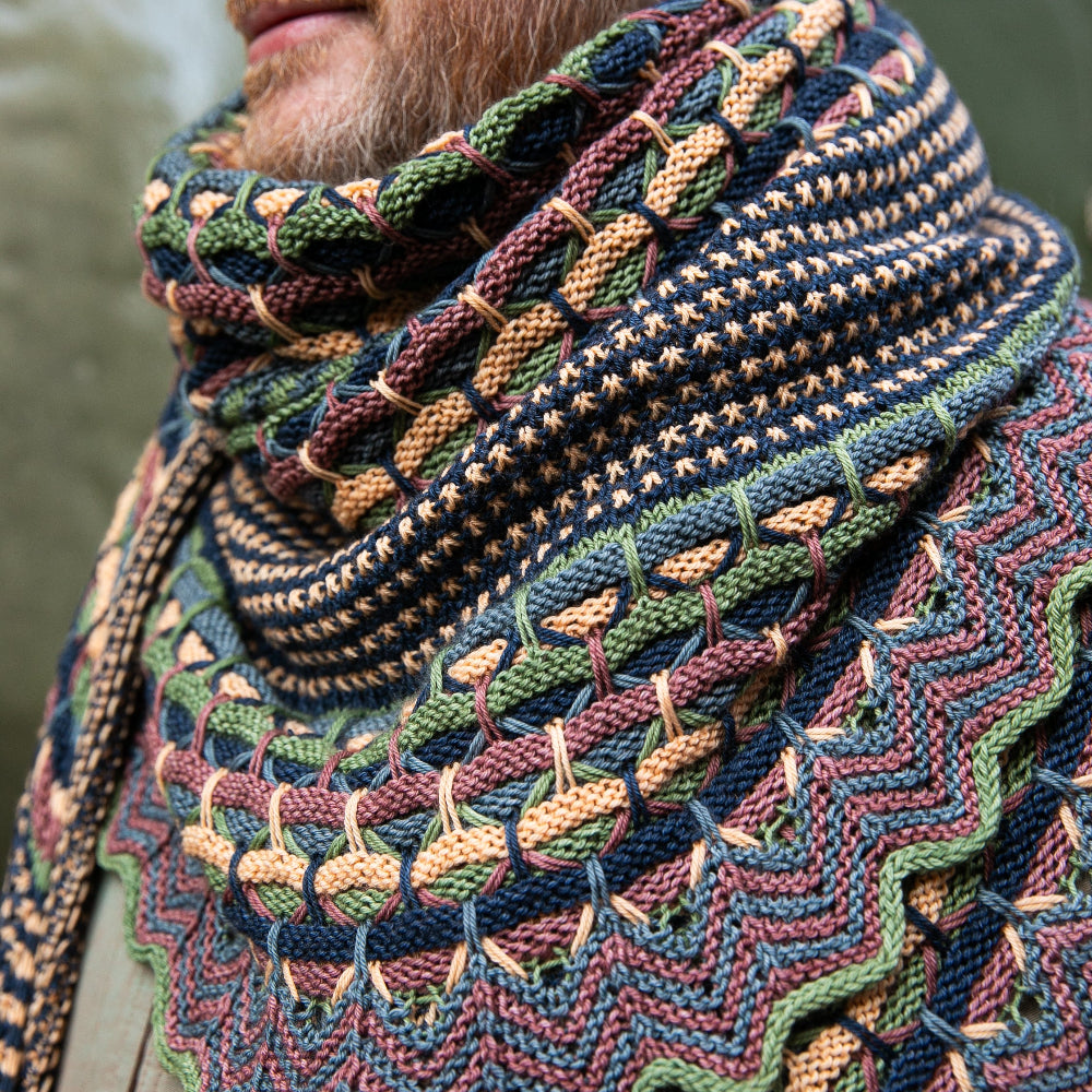 Aurora Cabin Shawl