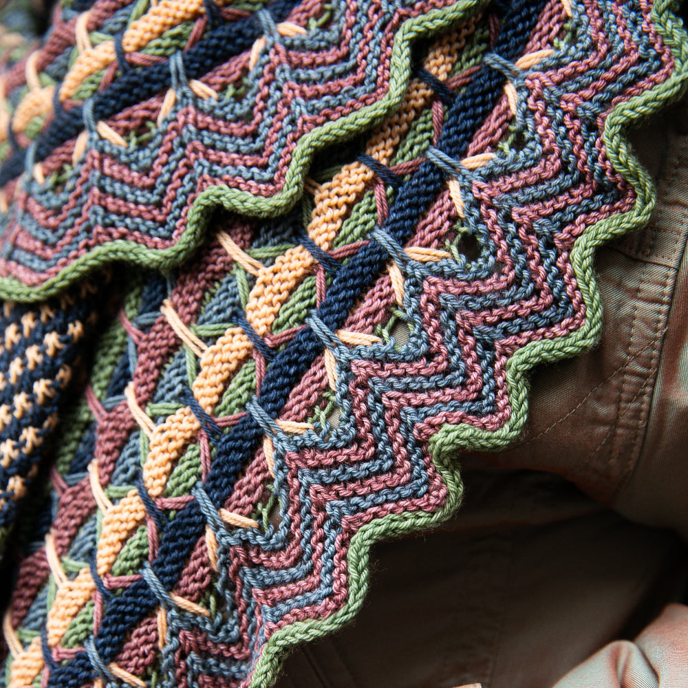 Aurora Cabin Shawl