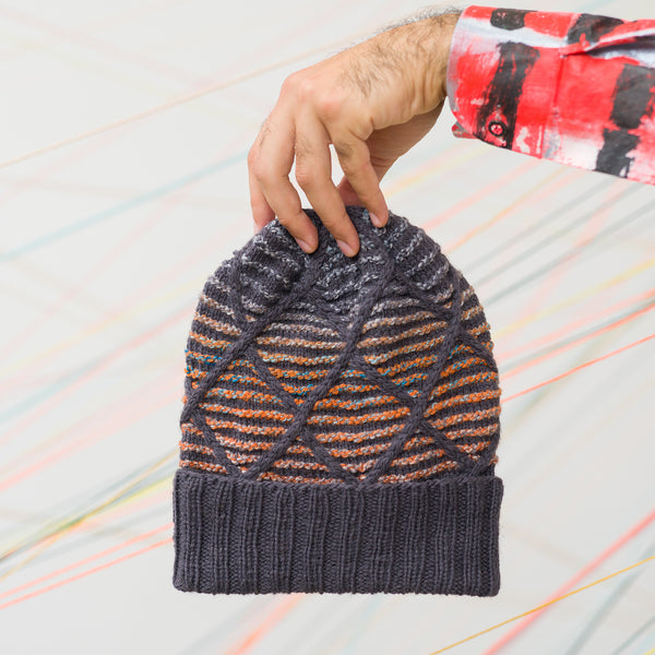 Cabled Trellis Hat - Westknits