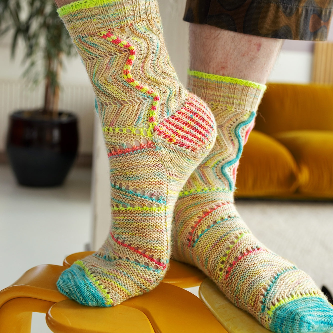 Sharp Color Socks Color Popportunity Socks - Westknits