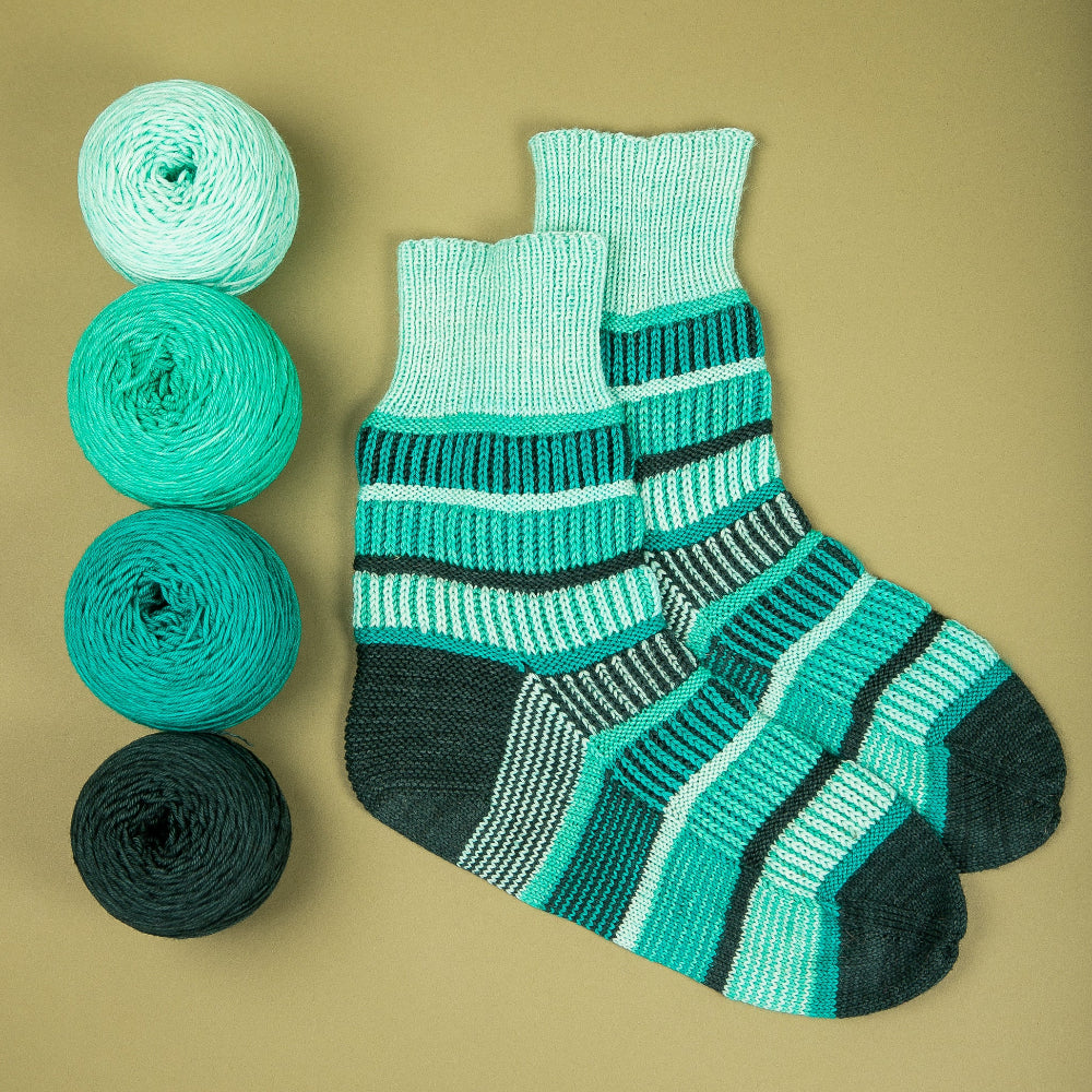 Cool Column Collected Socks