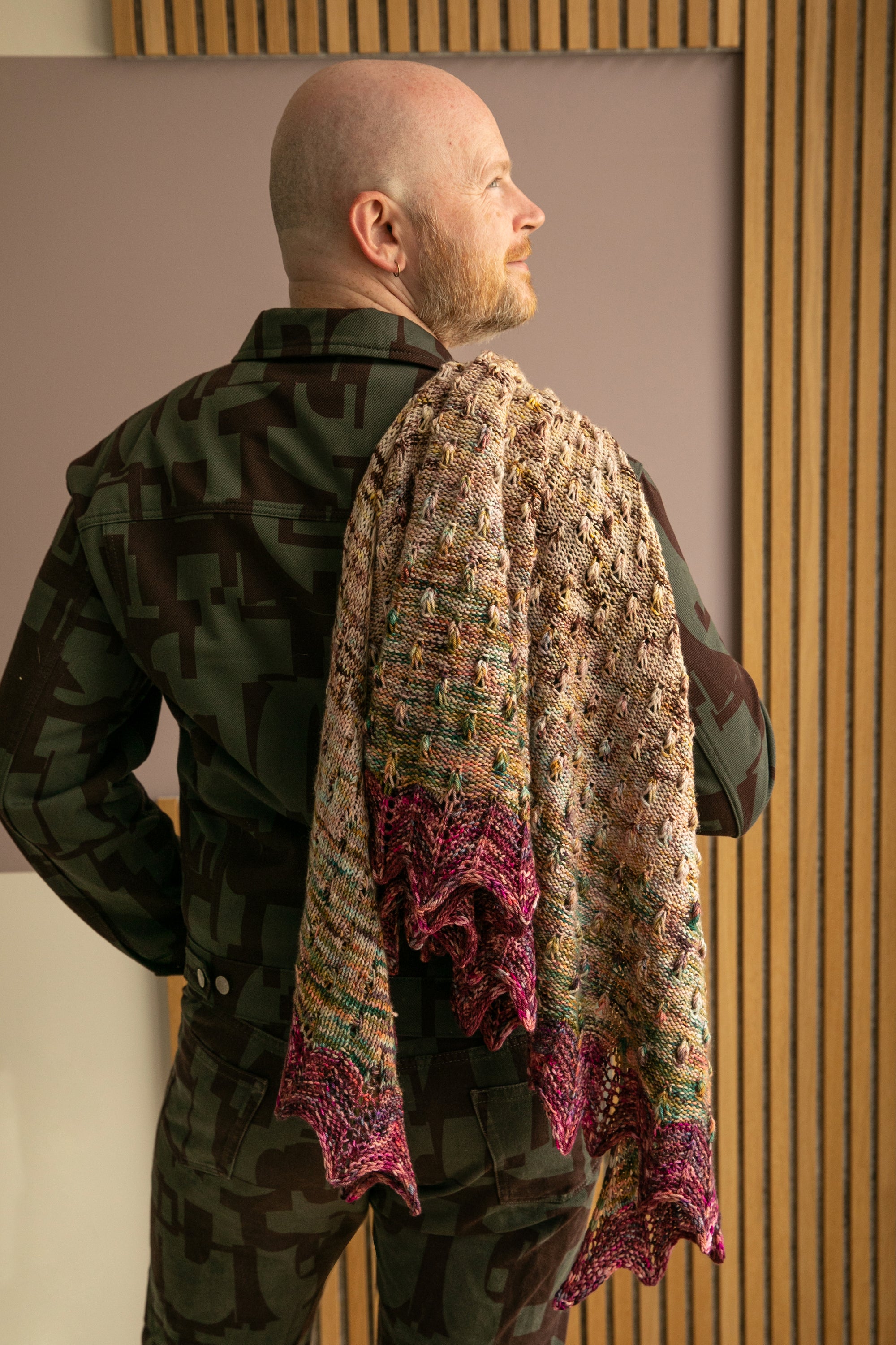 Dancing Droplet Shawl