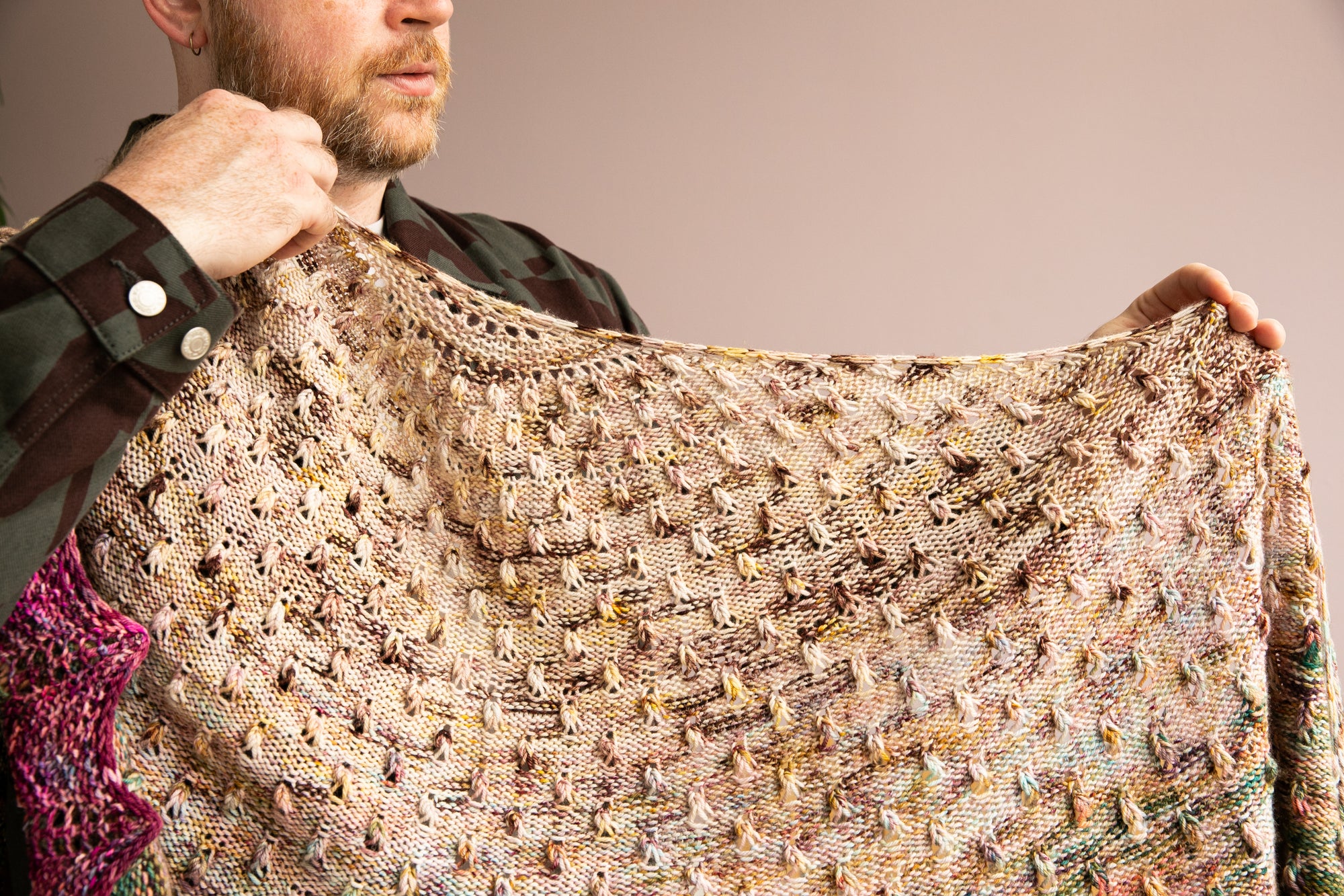 Dancing Droplet Shawl