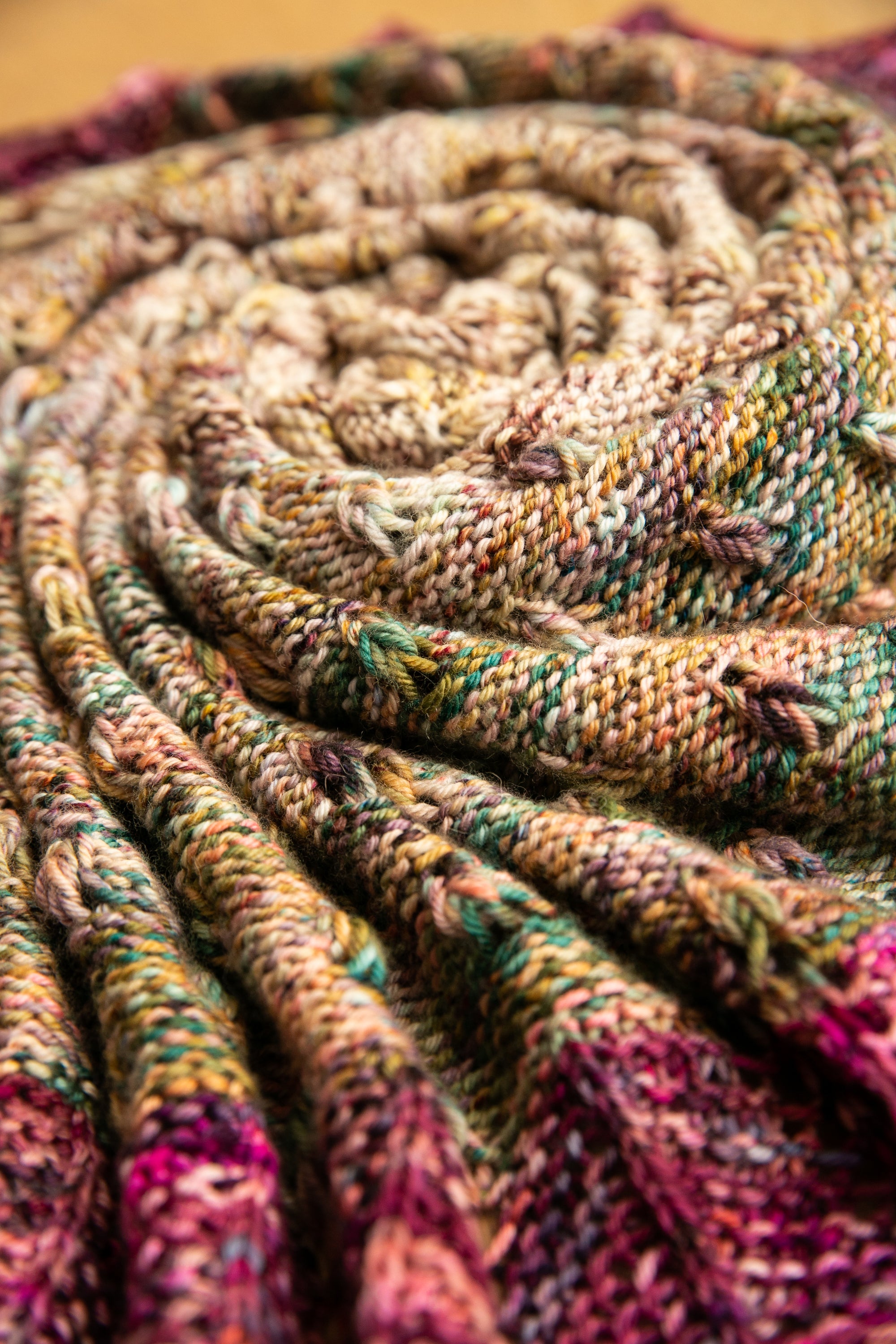 Dancing Droplet Shawl